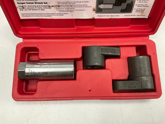 USED #12 OEM Tools 27110 Oxygen Sensor Removal Socket Set 7/8'' (22mm) Tool
