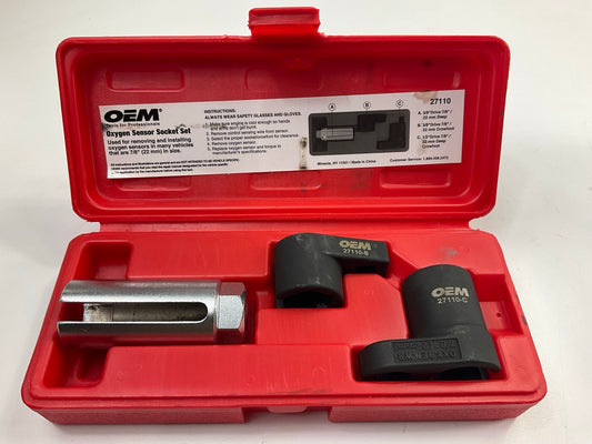USED #9 - OEM Tools 27110 Oxygen Sensor Removal Socket Set 7/8'' (22mm) Tool