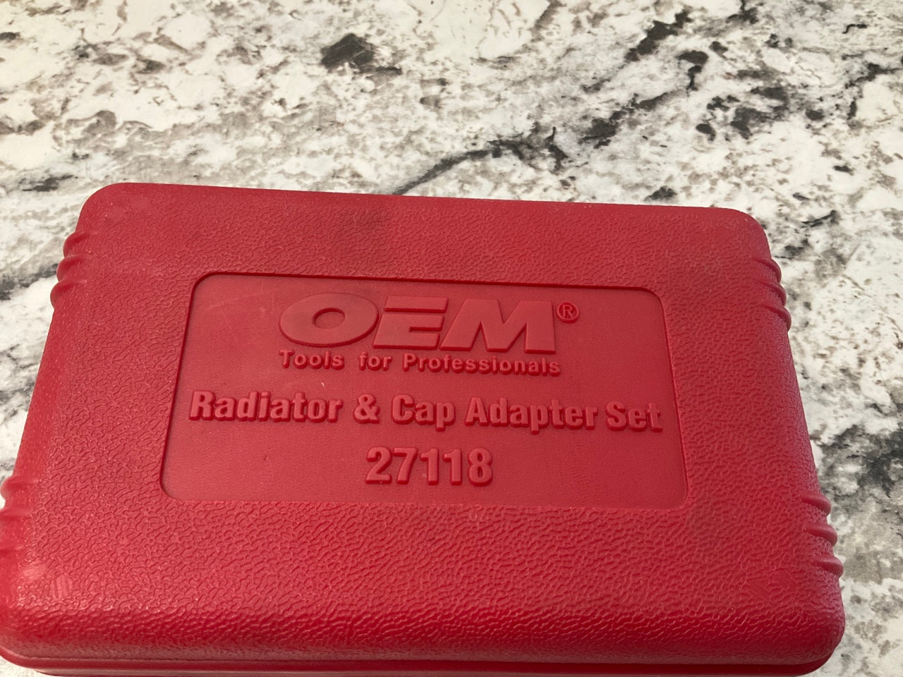 OEM TOOLS 27118 Radiator And Cap Adapter Set For 1995-UP GM & Ford Vehicles