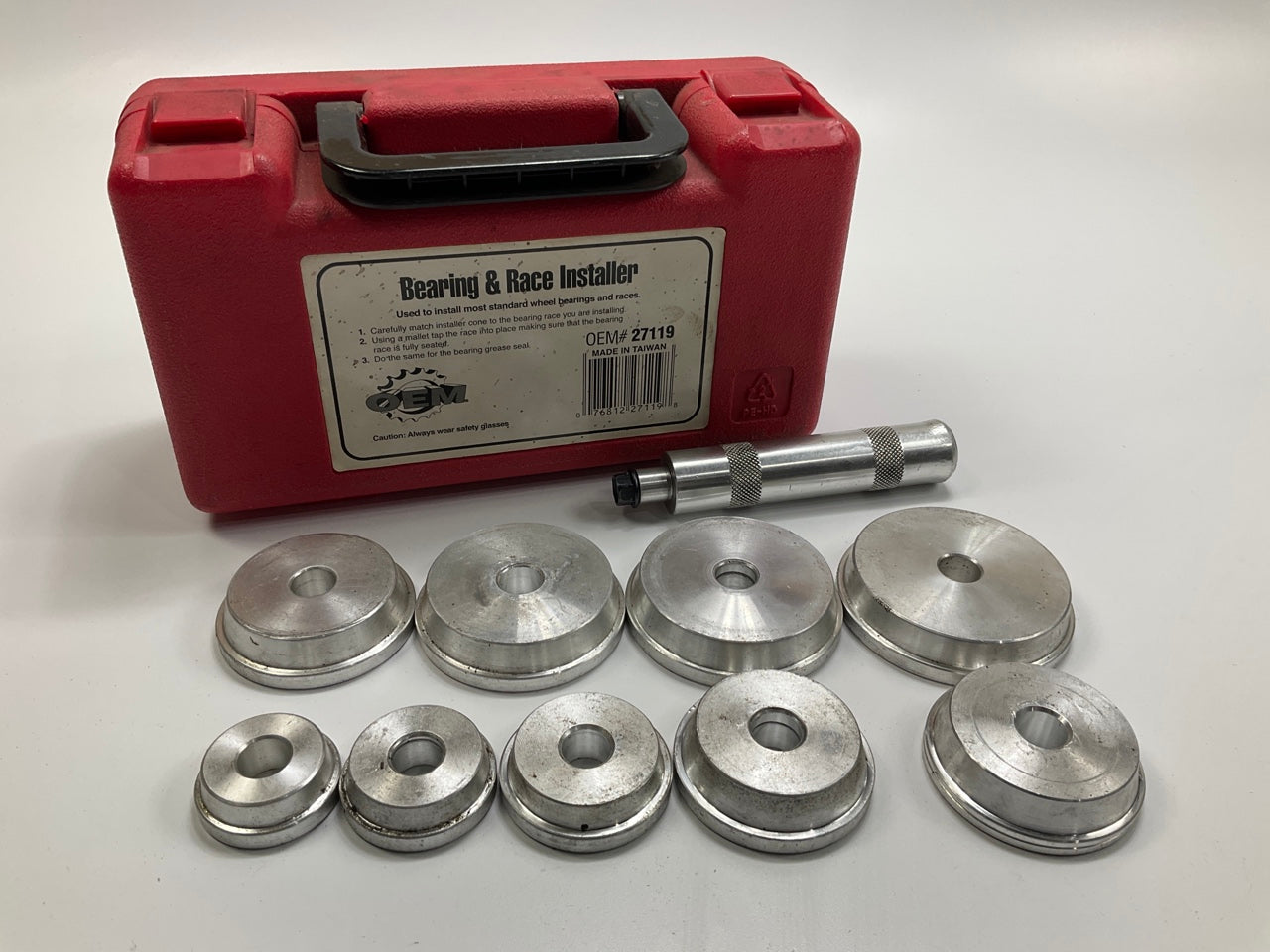USED #10 - OEM Tools 27119 Bearing And Race Installer Tool Set, Seal Driver Set