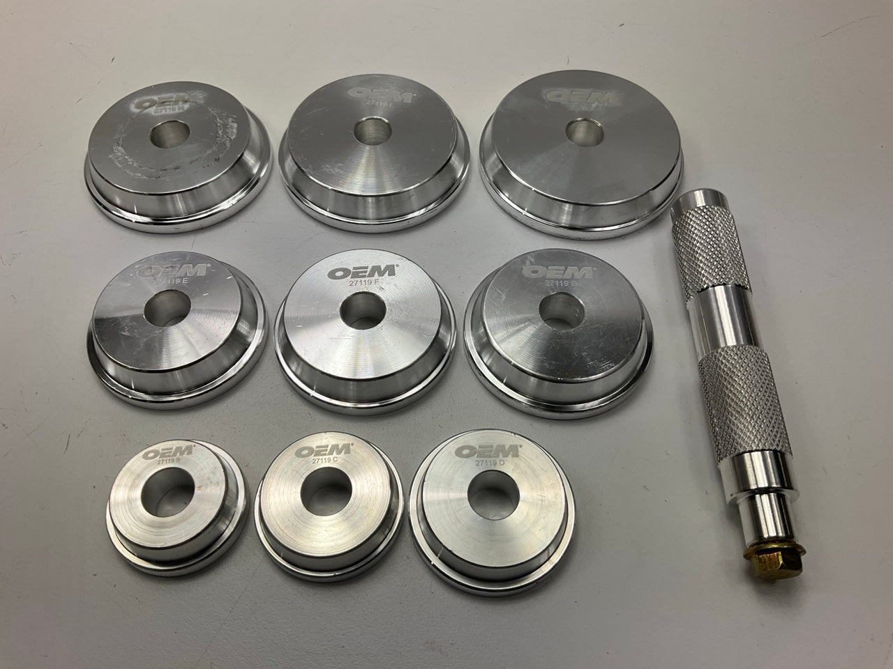 USED #19 - OEM Tools 27119 Bearing And Race Installer Tool Set, Seal Driver Set