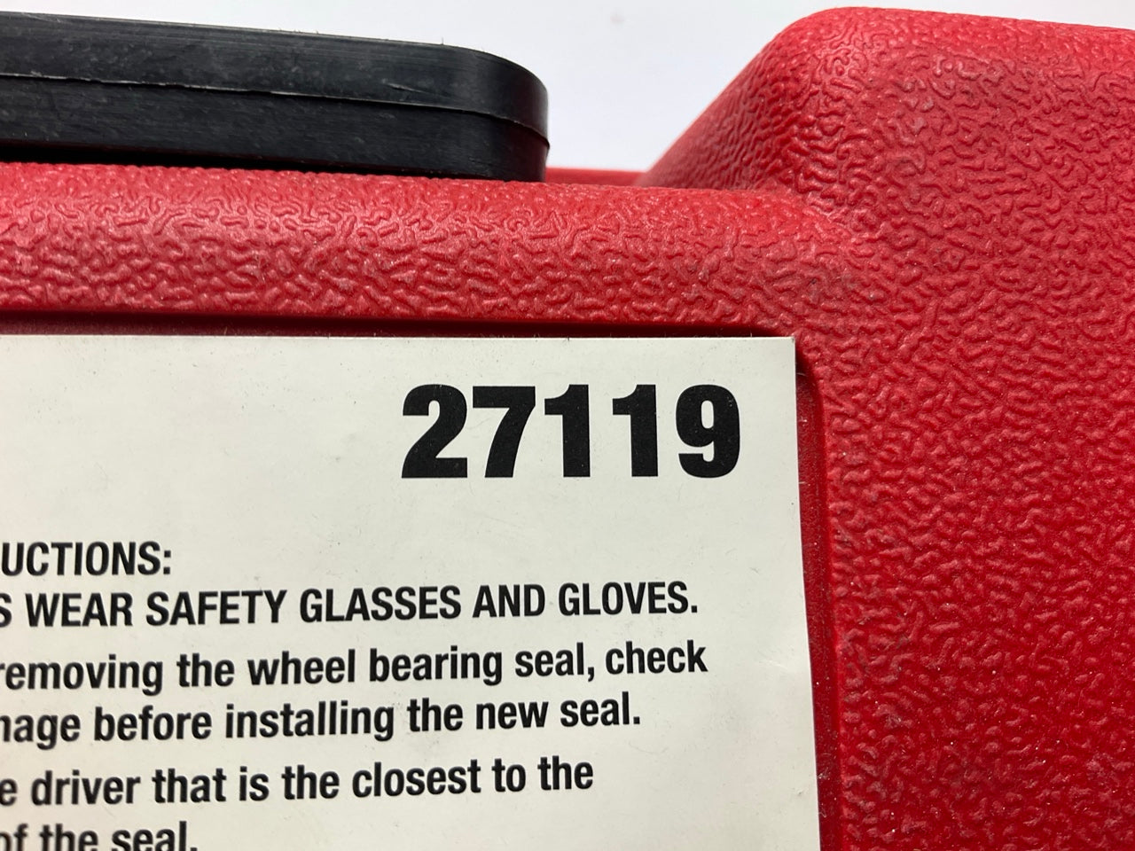 USED #21 - OEM Tools 27119 Bearing And Race Installer Tool Set, Seal Driver Set