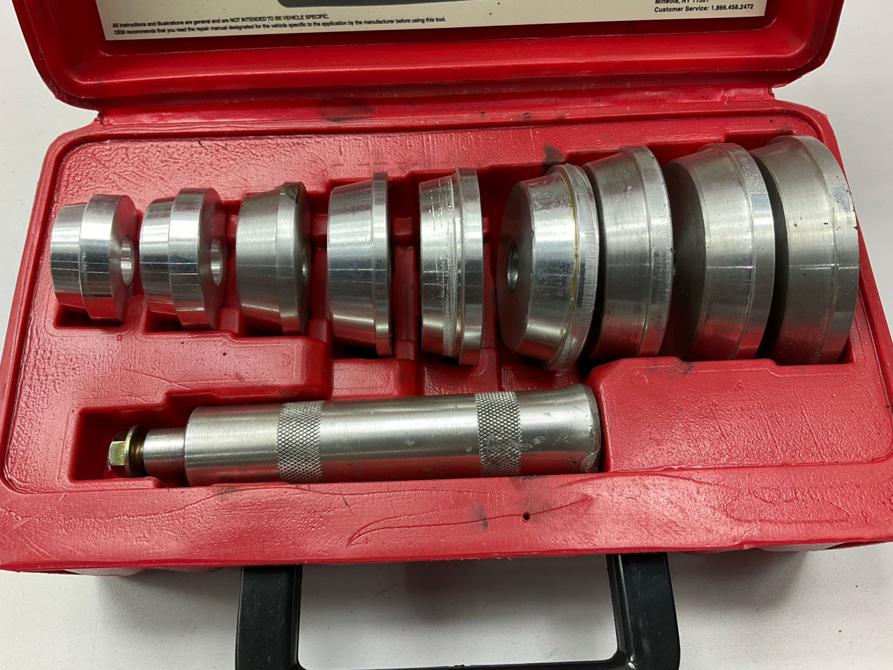 USED #22 - OEM Tools 27119 Bearing And Race Installer Tool Set, Seal Driver Set