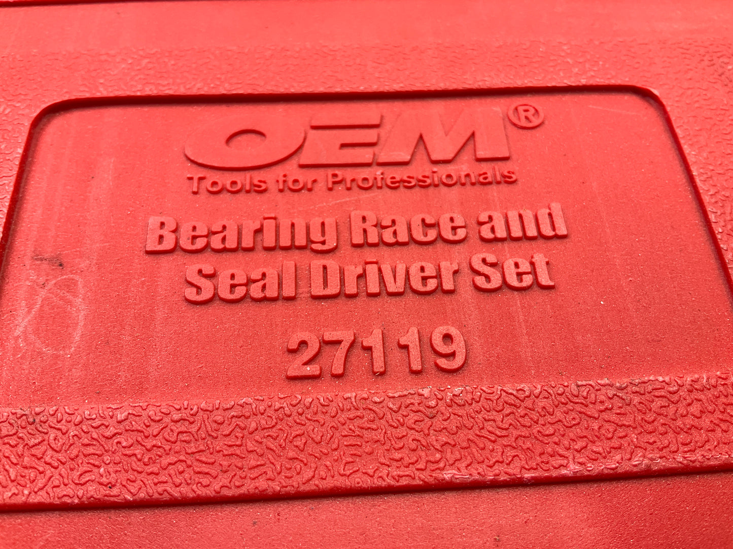USED #28 - OEM Tools 27119 Bearing And Race Installer Tool Set, Seal Driver Set