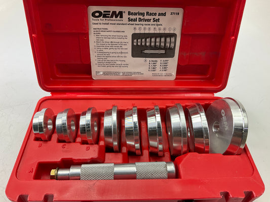 USED #29 - OEM Tools 27119 Bearing And Race Installer Tool Set, Seal Driver Set