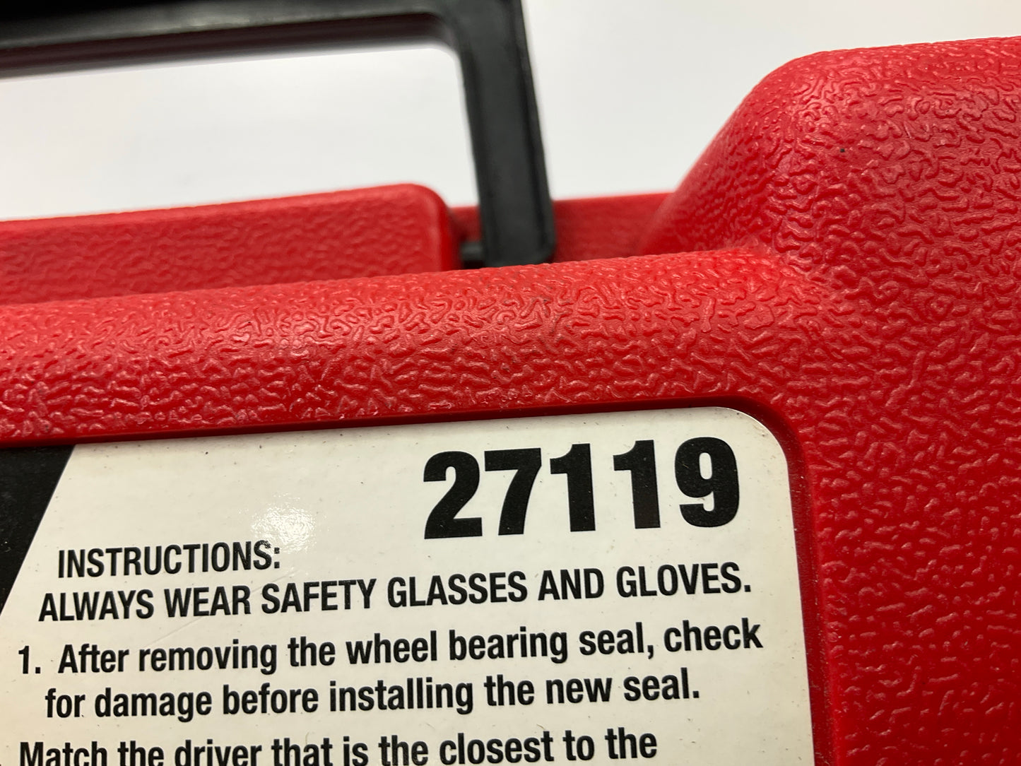USED #29 - OEM Tools 27119 Bearing And Race Installer Tool Set, Seal Driver Set