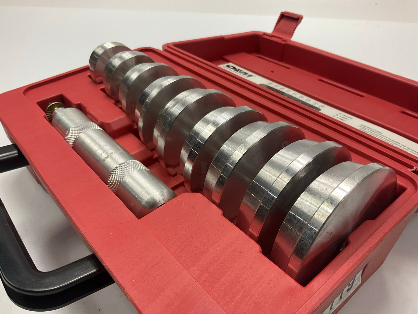 USED # 31 - OEM Tools 27119 Bearing And Race Installer Tool Set, Seal Driver Set