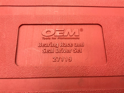 USED # 31 - OEM Tools 27119 Bearing And Race Installer Tool Set, Seal Driver Set