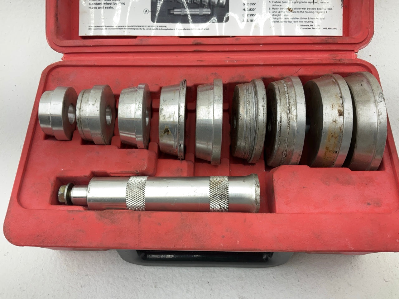 USED # 35 - OEM Tools 27119 Bearing And Race Installer Tool Set, Seal Driver Set