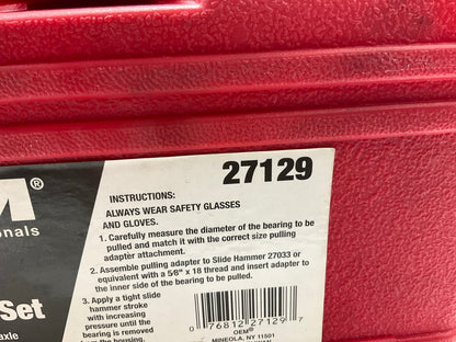 USED #11 OEM Tools 27129 Rear Axle Bearing Remover Tool Set