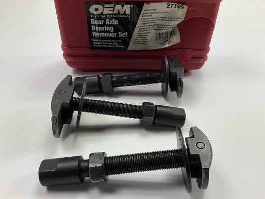 USED #14 - OEM Tools 27129 Rear Axle Bearing Remover Tool Set