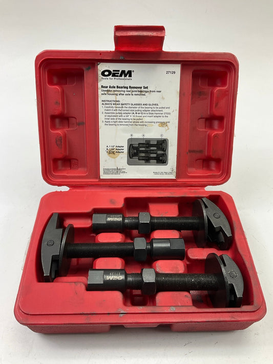 USED #16 OEM Tools 27129 Rear Axle Bearing Remover Tool Set