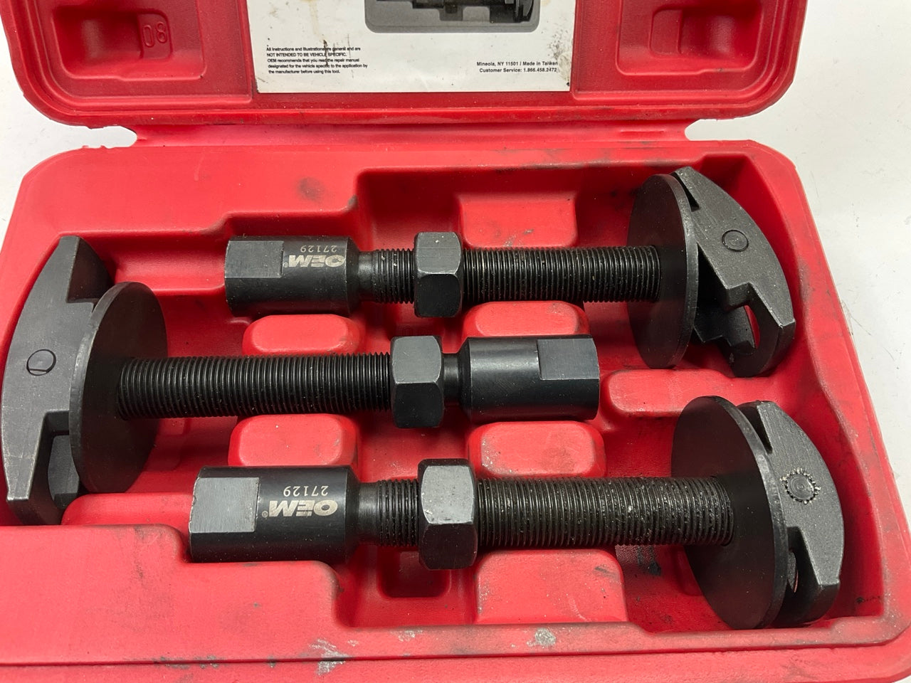 USED #16 OEM Tools 27129 Rear Axle Bearing Remover Tool Set