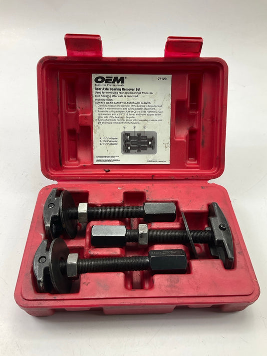 USED #18 OEM Tools 27129 Rear Axle Bearing Remover Tool Set