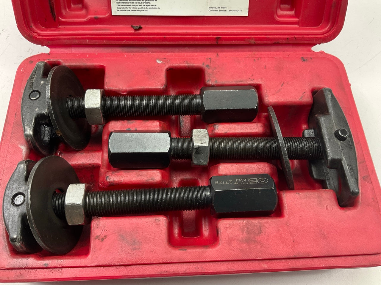 USED #18 OEM Tools 27129 Rear Axle Bearing Remover Tool Set