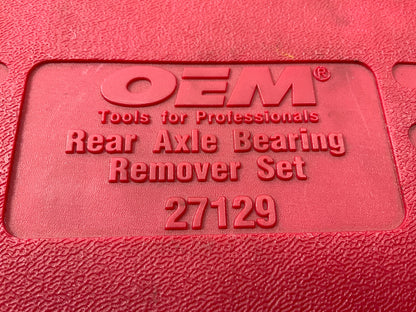 USED #22 OEM Tools 27129 Rear Axle Bearing Remover Tool Set