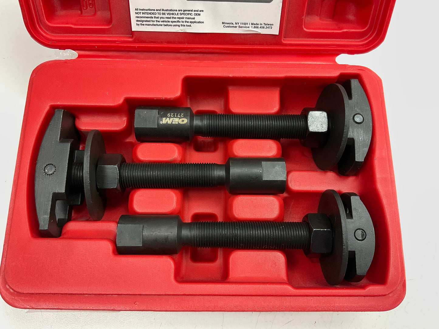 USED #26 OEM Tools 27129 Rear Axle Bearing Remover Tool Set