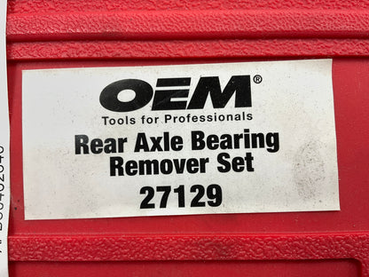 USED #26 OEM Tools 27129 Rear Axle Bearing Remover Tool Set