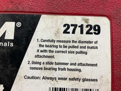 USED #33 OEM Tools 27129 Rear Axle Bearing Remover Tool Set