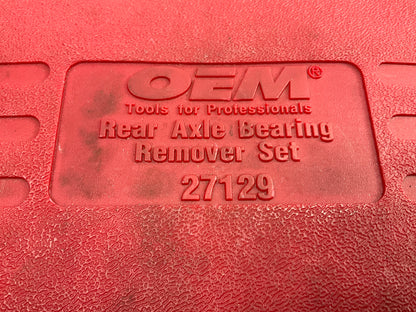 USED #38 OEM Tools 27129 Rear Axle Bearing Remover Tool Set