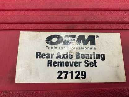 USED #46 - OEM Tools 27129 Rear Axle Bearing Remover Tool Set