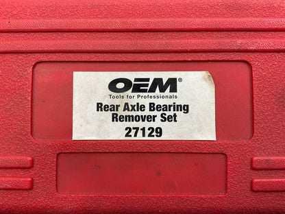 USED #47 OEM Tools 27129 Rear Axle Bearing Remover Tool Set