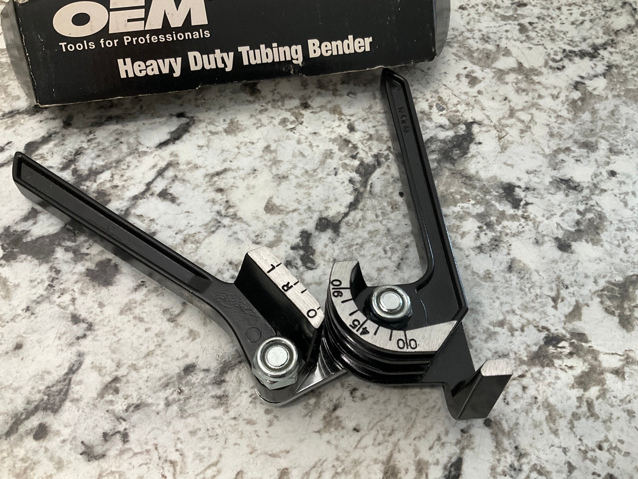 OEM 27134 Heavy Duty Tubing Bender Manual Tool 1/4'' 5/16'' 3/8'' Fuel Brake Line