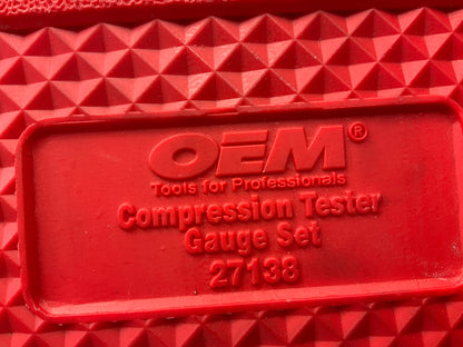 USED #8 - OEM TOOLS 27138 Engine Cylinder Compression Tester Gauge Tool Set Kit