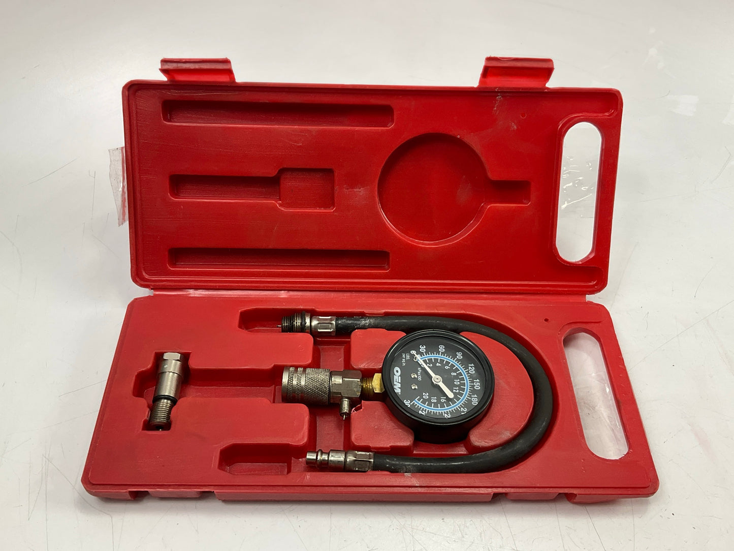 USED #17 - OEM TOOLS 27138 Engine Cylinder Compression Tester Gauge Tool Set Kit