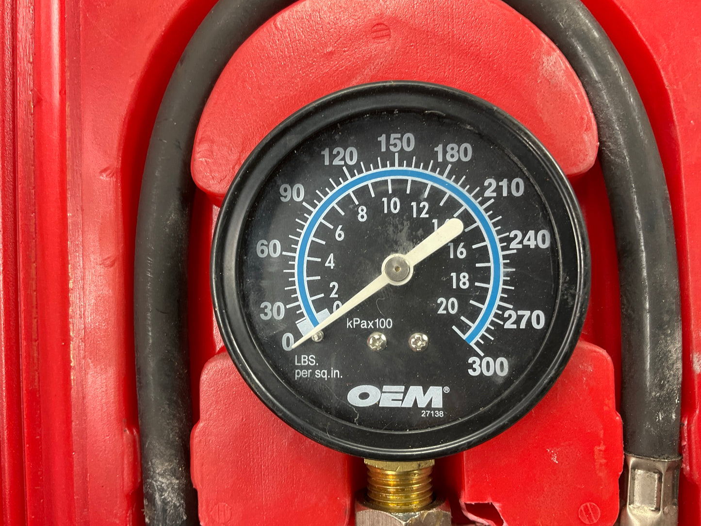 USED #17 - OEM TOOLS 27138 Engine Cylinder Compression Tester Gauge Tool Set Kit