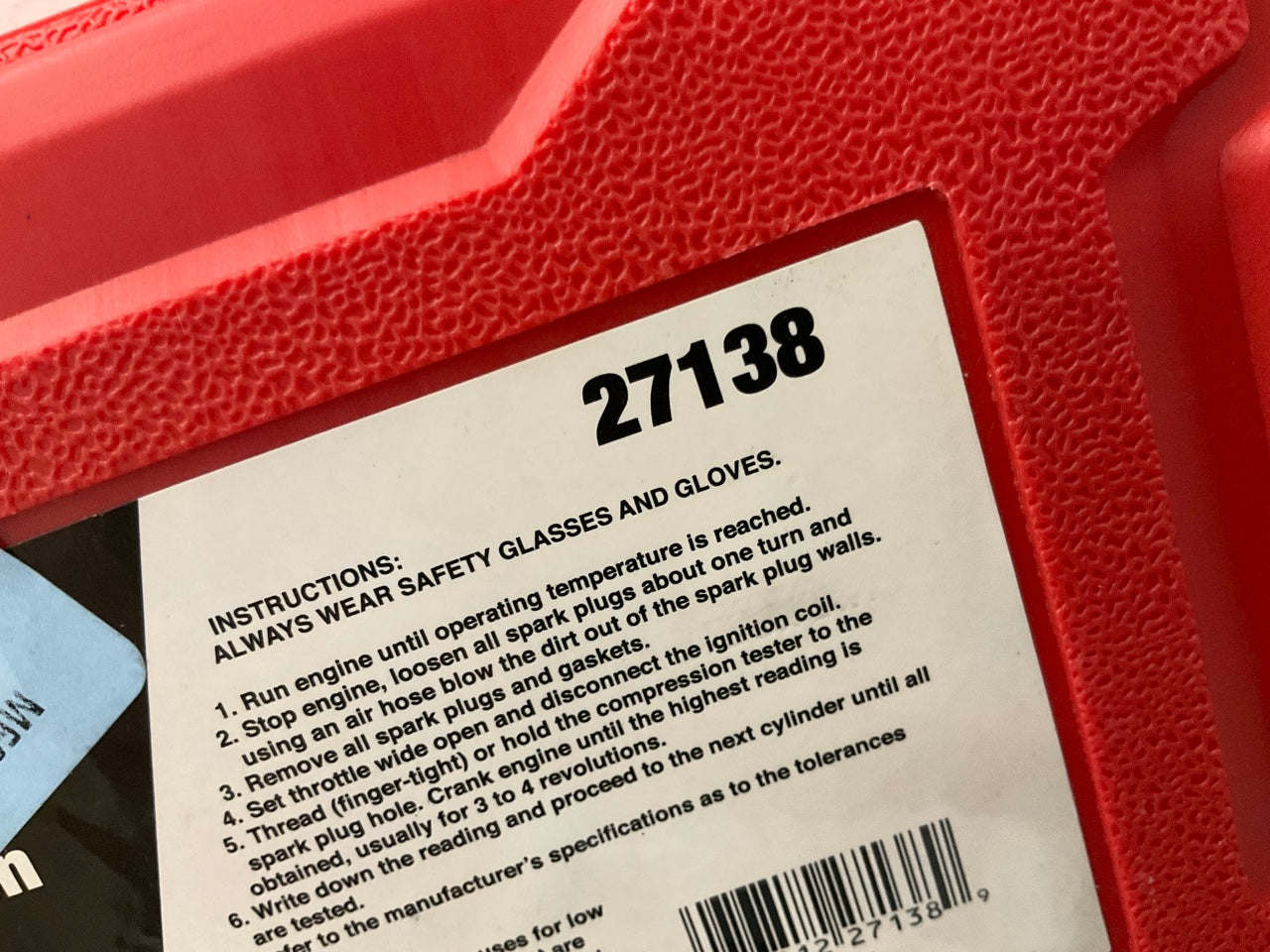 Oem Tools 27138 Engine Cylinder Compression Tester Tool