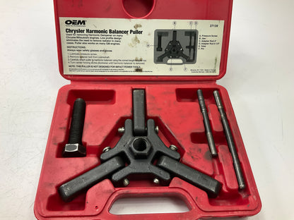 USED #21 OEM TOOLS 27139 Harmonic Damper, Balancer Removal Tool Set For Chrysler