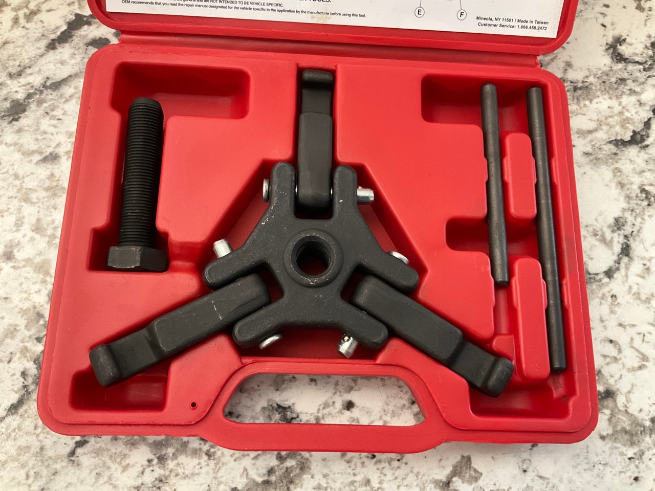 OEM TOOLS 27139 Harmonic Damper Puller, Balancer Removal Tool Set For Chrysler