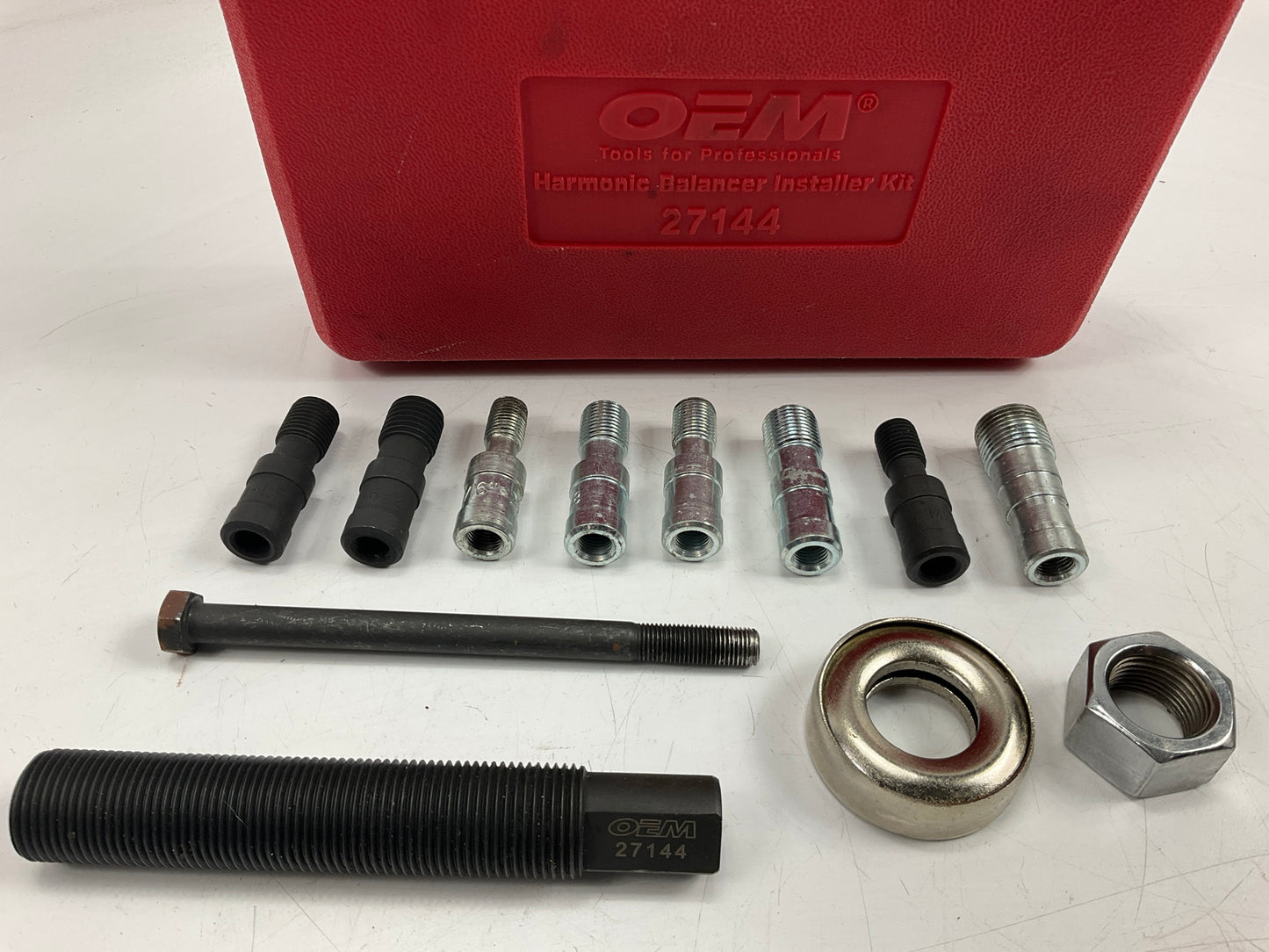 USED #36 OEM Tools 27144 Engine Harmonic Balancer Installer Tool Set