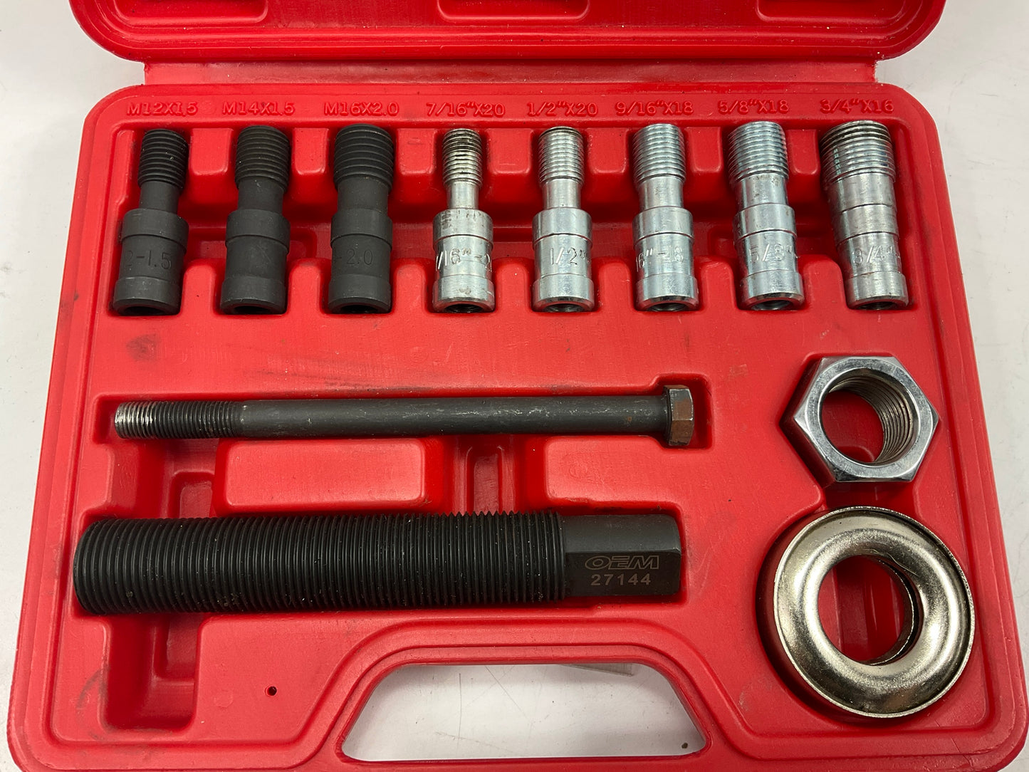 USED #36 OEM Tools 27144 Engine Harmonic Balancer Installer Tool Set