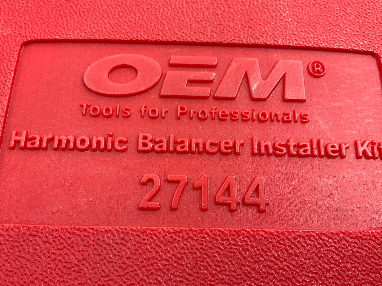 USED #41 OEM Tools 27144 Engine Harmonic Balancer Installer Tool Set