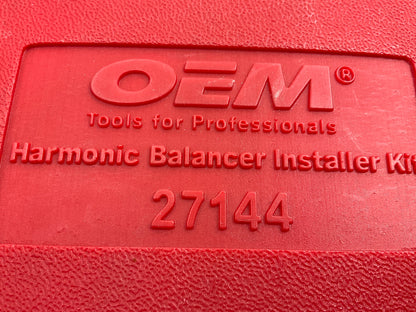 USED #41 OEM Tools 27144 Engine Harmonic Balancer Installer Tool Set
