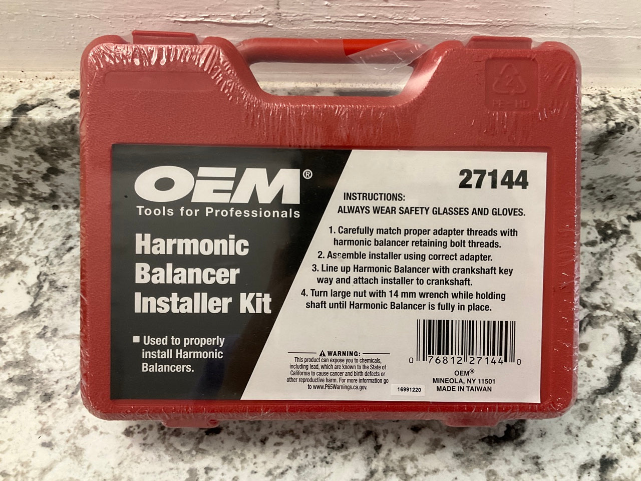 OEM TOOLS 27144 Engine Harmonic Balancer Installer Tool Set