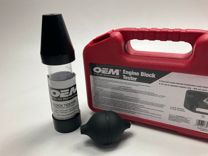 USED #1 - OEM TOOLS 27145 Combustion Leak Detector Block Tester Tool