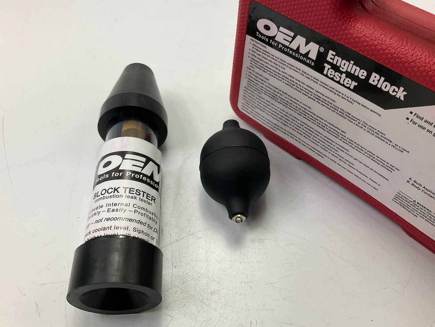 USED - Combustion Leak Detector Block Tester Tool For Engine Blocks