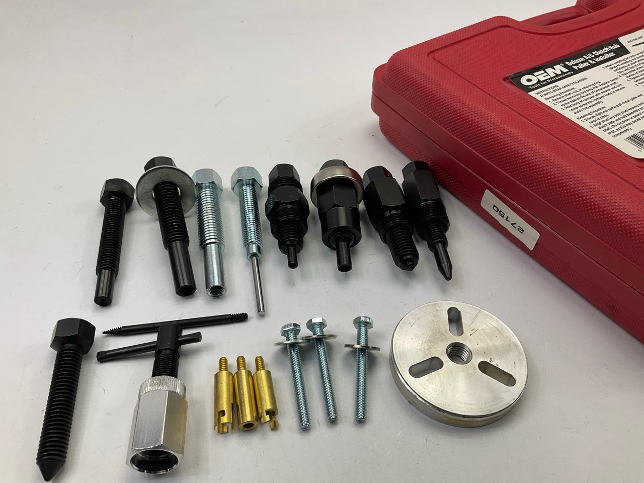 USED #16 - OEM TOOLS 27150 A/C Compressor Clutch Hub Removal Install Tool Set