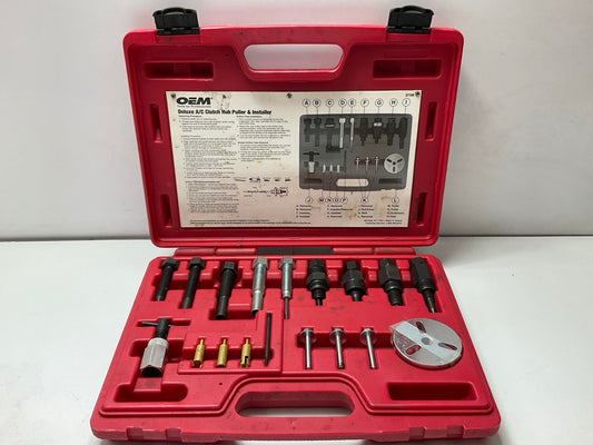 USED #17 - OEM TOOLS 27150 A/C Compressor Clutch Hub Removal Install Tool Set