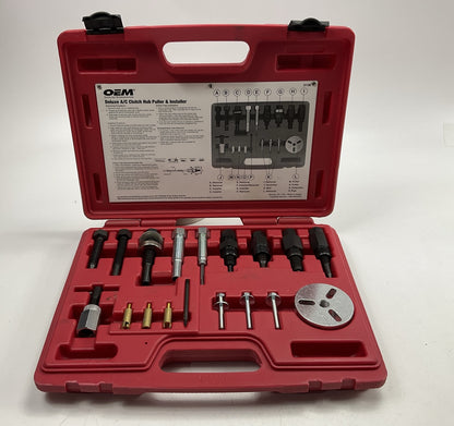 USED #40 OEM TOOLS 27150 A/C Compressor Clutch Hub Removal Install Tool Set Kit