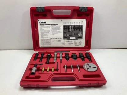 USED #42 OEM TOOLS 27150 A/C Compressor Clutch Hub Removal Install Tool Set Kit