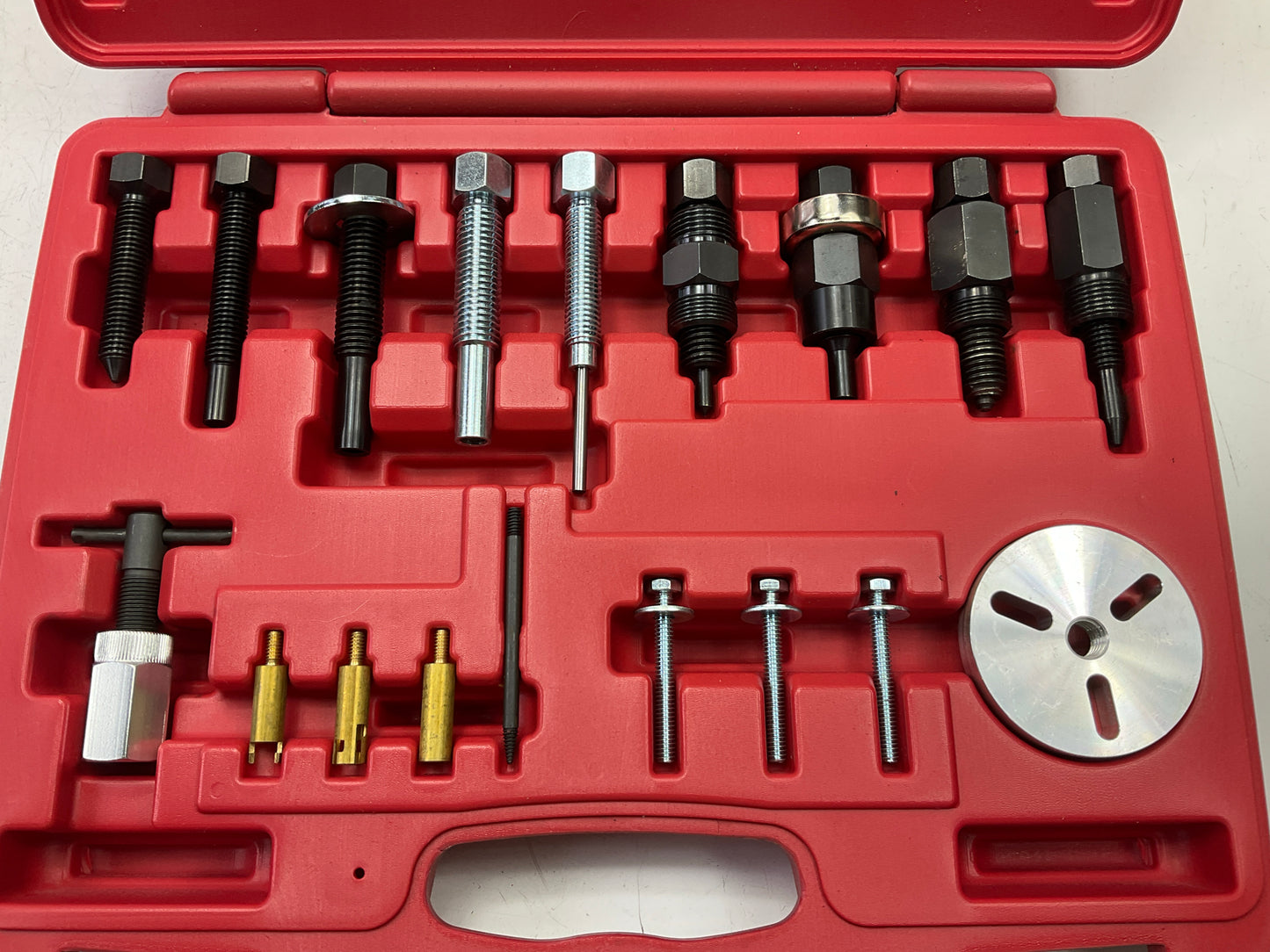 USED #45 OEM TOOLS 27150 A/C Compressor Clutch Hub Removal Install Tool Set Kit