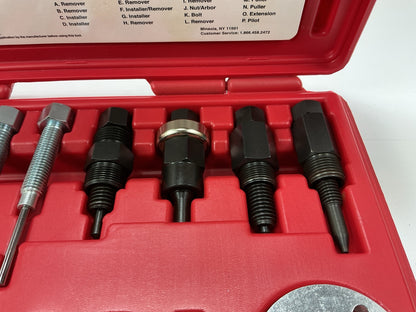 USED # 48 - OEM TOOLS 27150 A/C Compressor Clutch Hub Removal Install Tool Set