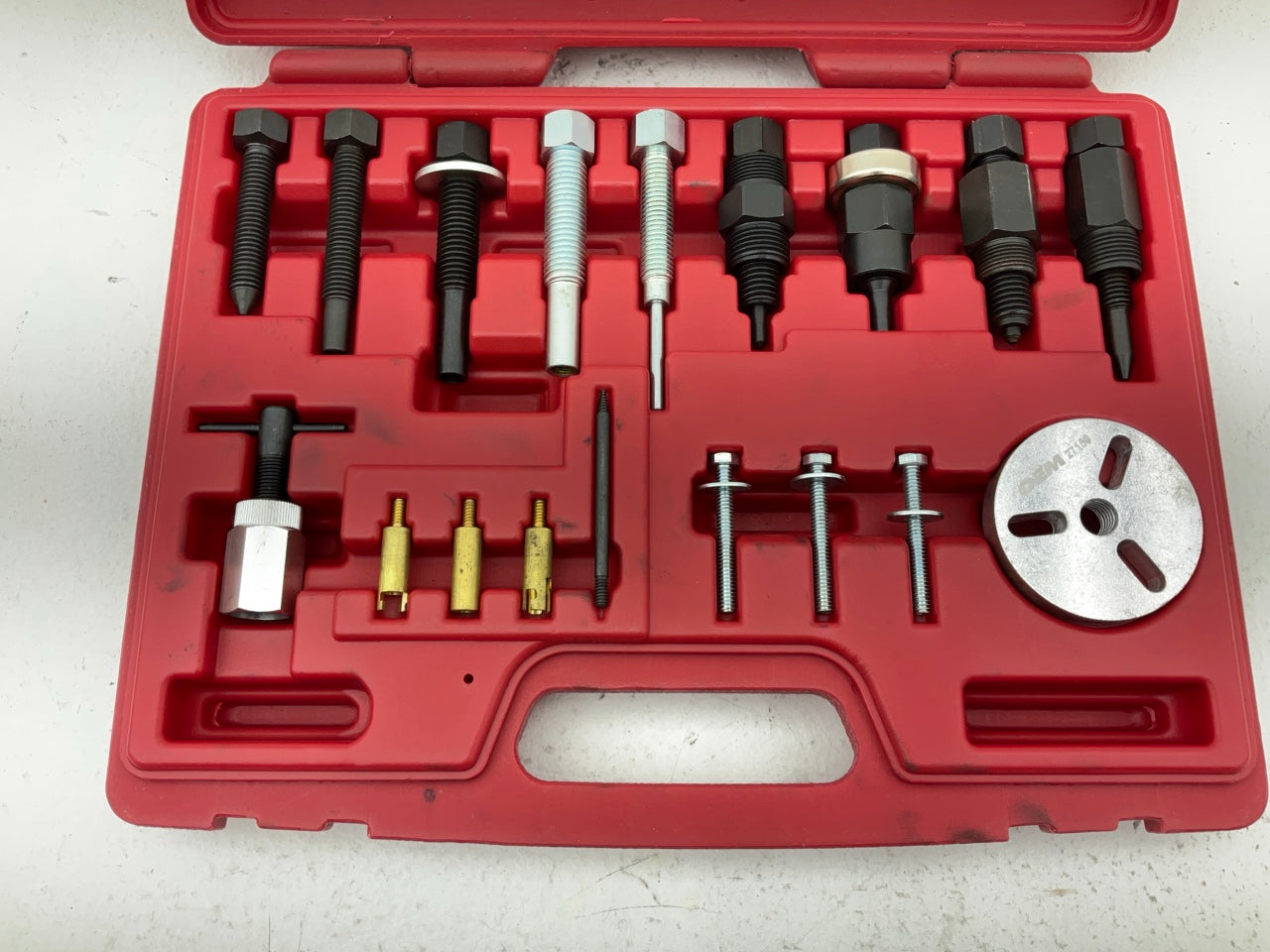 USED # 49 - OEM TOOLS 27150 A/C Compressor Clutch Hub Removal Install Tool Set