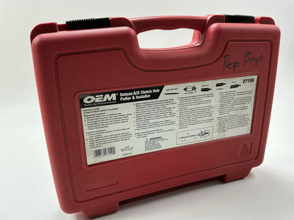 USED #56 - OEM TOOLS 27150 A/C Compressor Clutch Hub Removal Install Tool Set