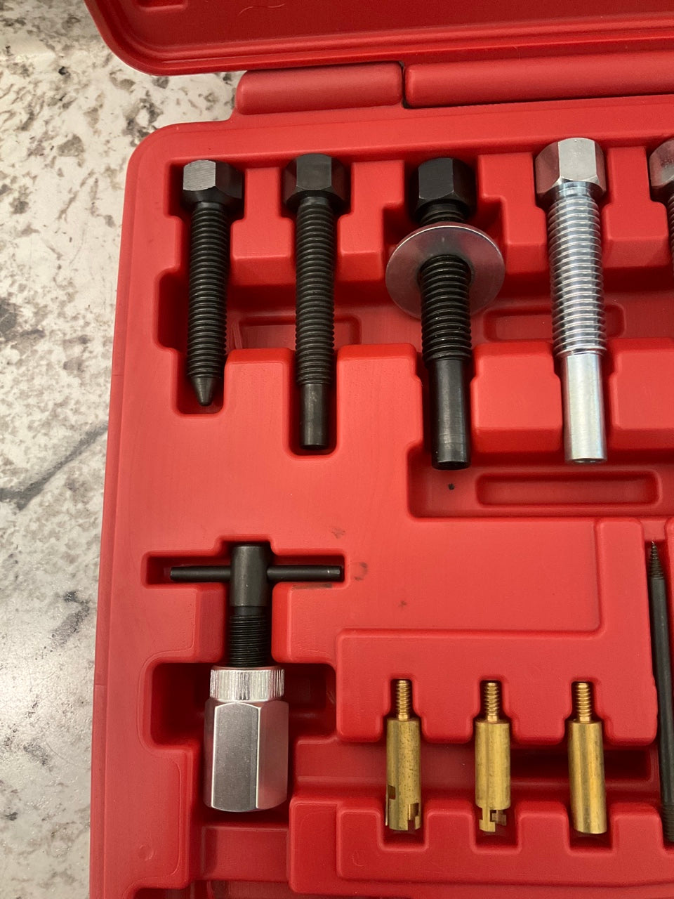 USED # 5 - OEM TOOLS 27150 A/C Compressor Clutch Hub Removal Install Tool Set