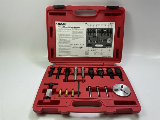 USED #60 - OEM TOOLS 27150 A/C Compressor Clutch Hub Removal Install Tool Set